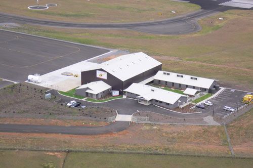 Tamworth Westpac Rescue Helicopter facility designed by Tamworth Commercial Architect Bonnar Smith Hamilton